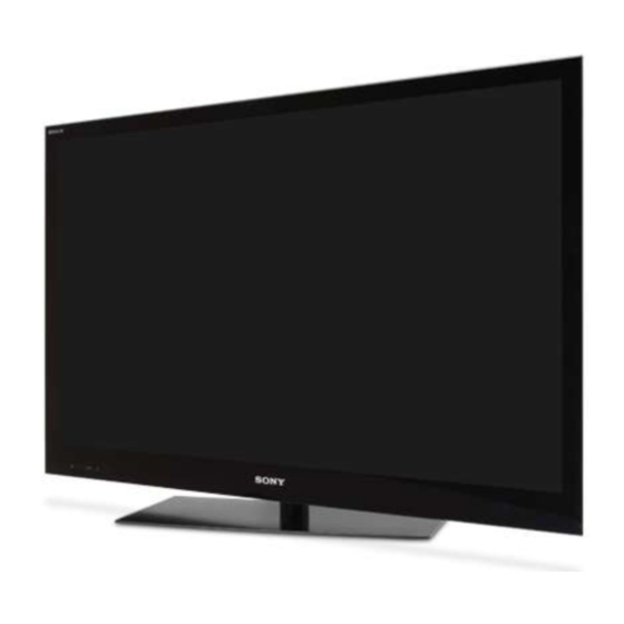 Sony KDL-40NX711 - 40" Bravia Nx700 Series Hdtv Dimensions