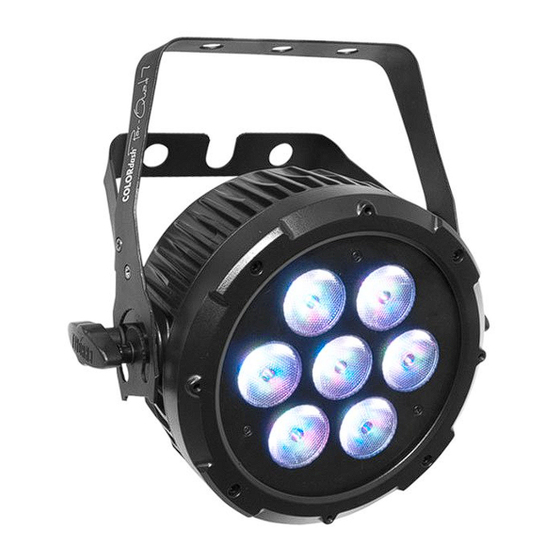 Chauvet Colordash Par-Quad 7 User Manual