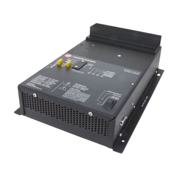 Analytic Systems BCD615 SERIES Installation & Operation Manual
