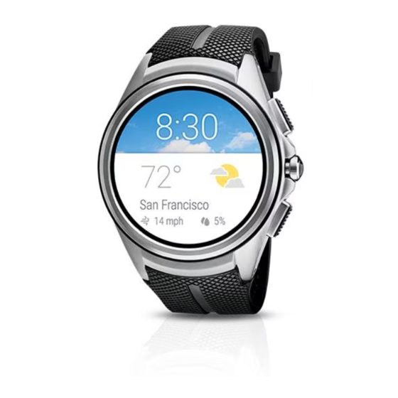 LG WATCH URBANE 2nd-Edition User Manual