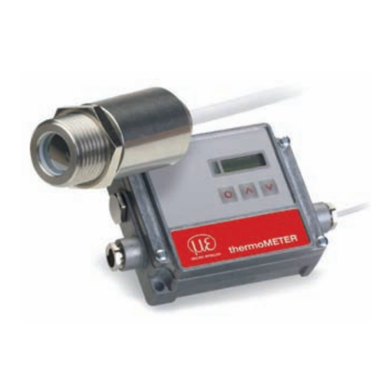MICRO-EPSILON thermoMETER CT Instruction Manual