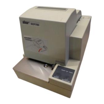 Star Micronics SCP700 Series User Manual