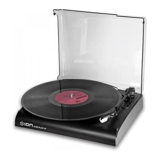 ION EASY PLAY LP Quick Start Manual