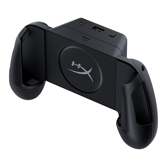 HyperX ChargePlay Clutch Quick Start Manual