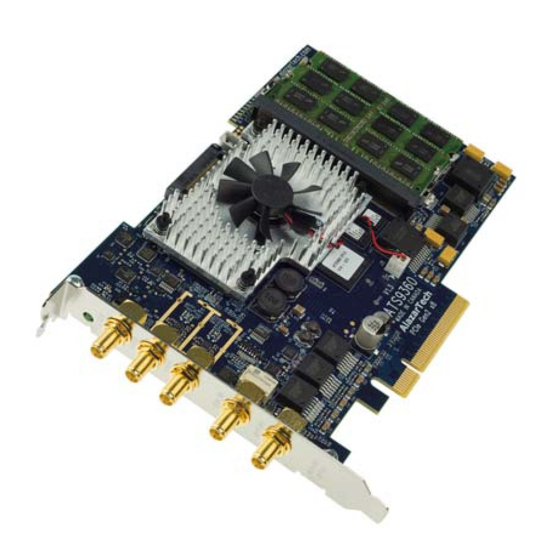 AlazarTech ATS9360 User Manual