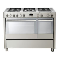 Cannon 110cm Free Standing Gas Cooker C110DPX Instructions For Installation And Use Manual
