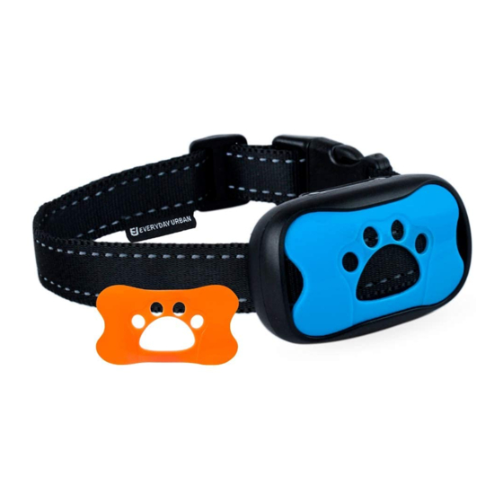 Everyday Urban Bark Collar User Manual