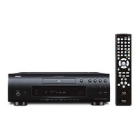Denon DVD 3800BDCI - Blu-ray Disc DVD/CD Player Specifications
