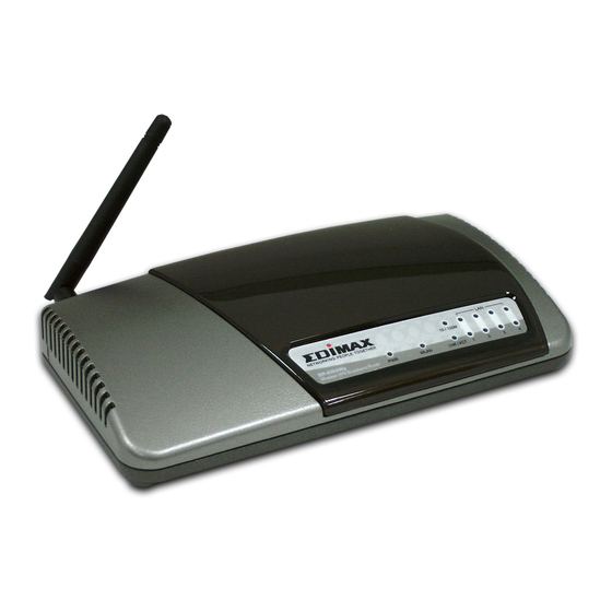 Edimax Wireless VPN Broadband Router User Manual