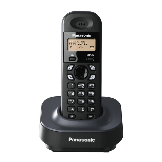 Panasonic KX-TG1401E Operating Instructions Manual