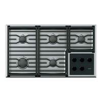 Wolf Gas cooktop Installation Manual