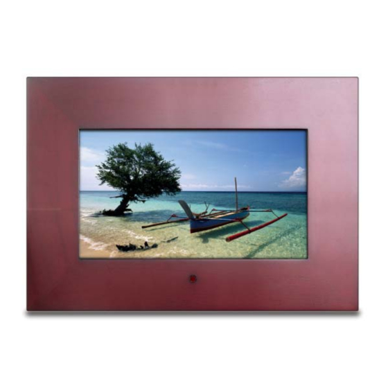 POLAROID XSA00750B 7" WIDESCREEN DIGITAL PHOTO FRAME USER MANUAL