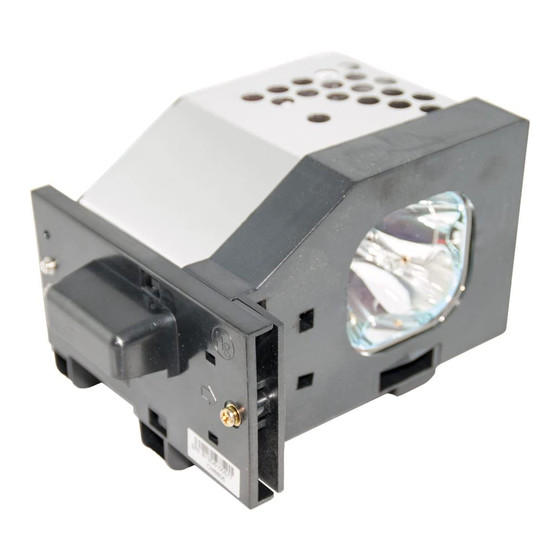 PANASONIC LA1000 TY PROJECTION TV REPLACEMENT LAMP REPLACEMENT