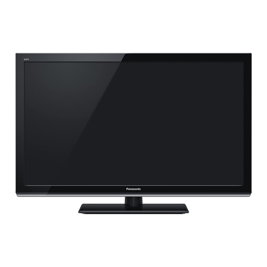 PANASONIC VIERA TCL32X5 OWNER'S MANUAL Pdf Download ManualsLib