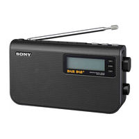 Sony XDR-S56DBP Operating Instructions