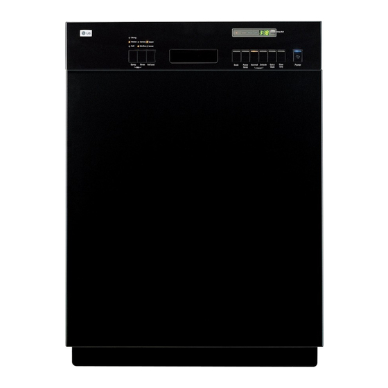 LG LDS5811BB SEMIINTEGRATED WITH STATUS DISPLAY DISHWASHER BLAC