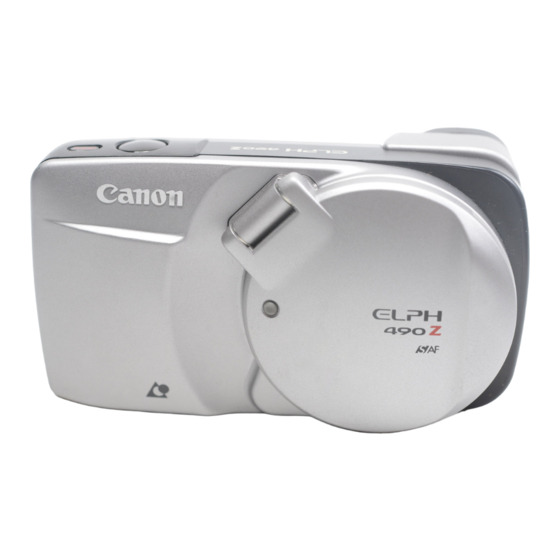 CANON ELPH 490Z USER MANUAL Pdf Download ManualsLib