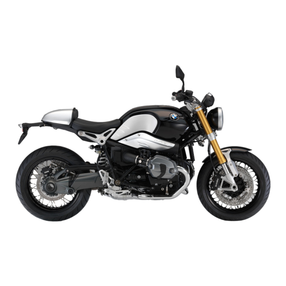 BMW R nineT Rider's Manual