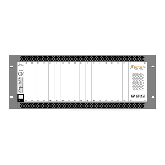 Sencore DMG 3200 User Manual