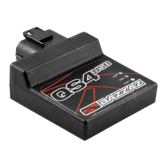 Bazzaz QS4 USB Installation Instructions Manual