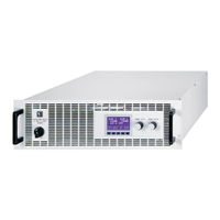 Elektro-Automatik PSI 8600-70 3U HS PV Operating Manual