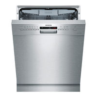 Siemens SN578S36TE Instruction Manual