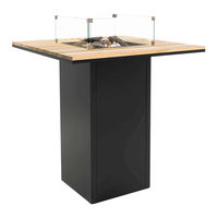 Cosi Cosiloft 100 bar table User And Installation Instructions Manual