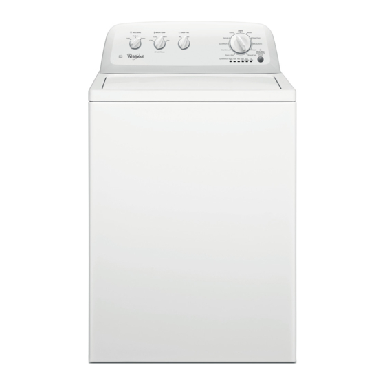 Whirlpool 3LWTW4705FW0 Use And Care Manual