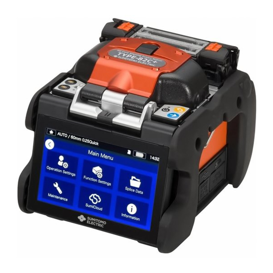Sumitomo 82C+ Manual To Operation