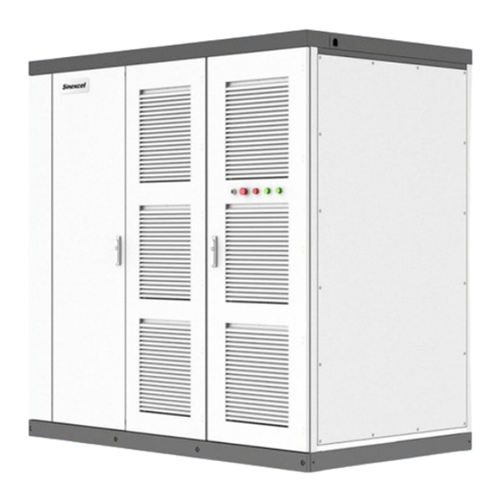 Sinexcel Energy Freedom PWS1-1725KTL-H-NA-O Manual