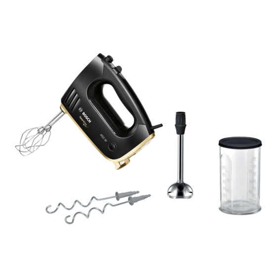 Bosch MFQ36 Series Instructions For Use Manual