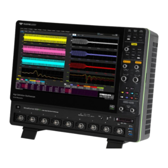 Teledyne Lecroy WaveRunner 8000HD Getting Started Manual