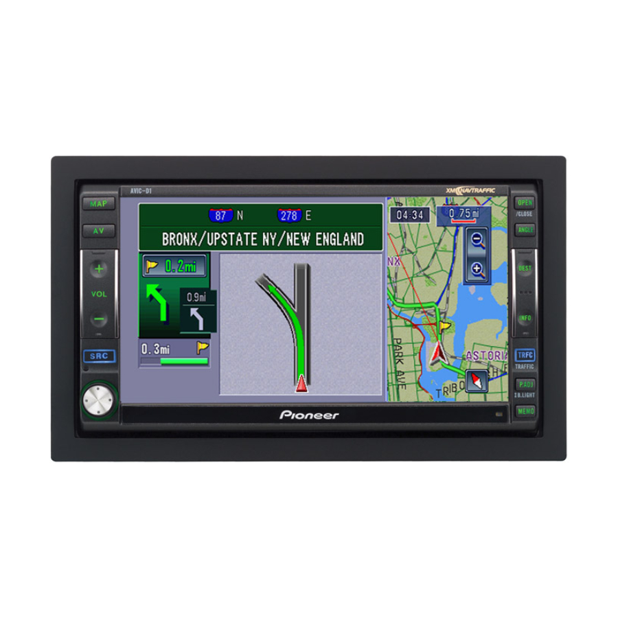 Pioneer AVIC-D1 Hardware Manual