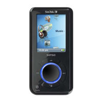 SanDisk E260 - Sansa 4 GB Digital Player User Manual