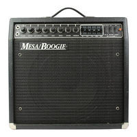 Mesa/Boogie .50 CALIBER SERIES Owner Operating Instructions
