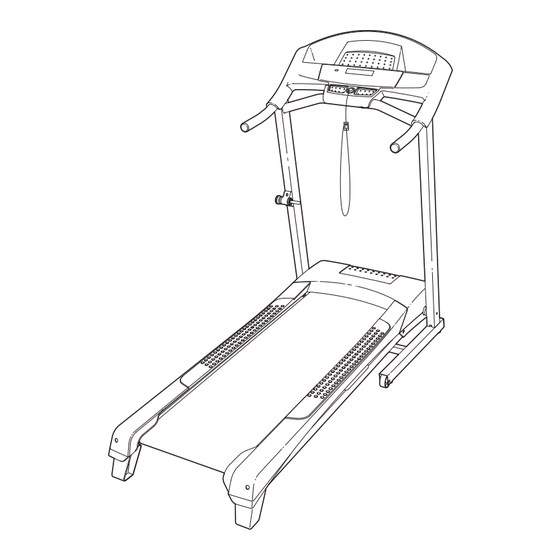 Weslo Cadence 16.0 Cwl Treadmill Manuel De L'utilisateur