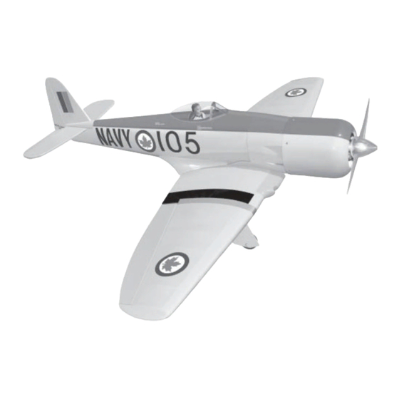 Seagull Models SEA FURY Assembly Manual