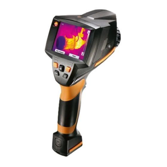 TESTO 875 Brief Instructions