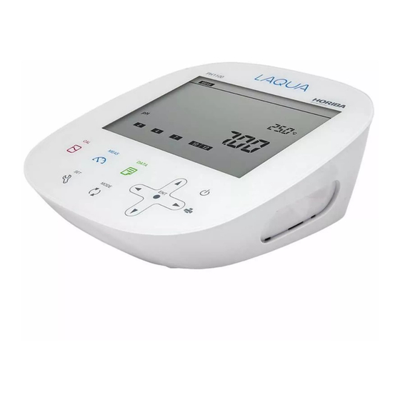 horiba LAQUA-PH1100 Instruction Manual