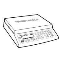Triner Scale TS-70Xi Operation Manuals
