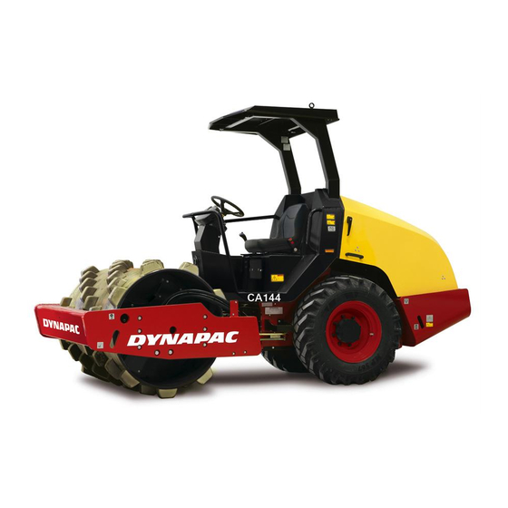 Dynapac CA144 Instruction Manual