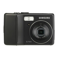 Samsung S730 - Digital Camera - Compact User Manual