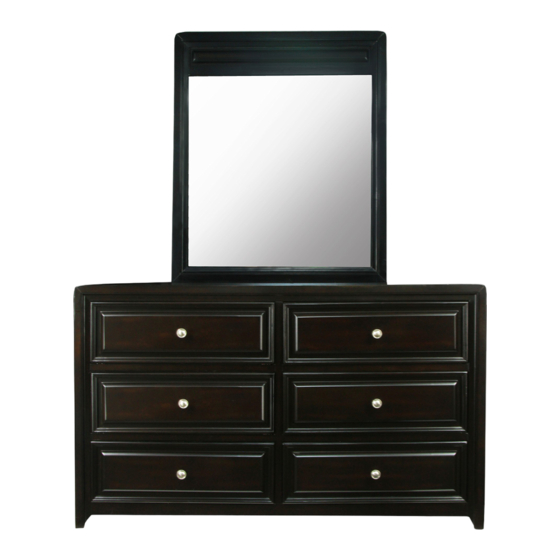 Furniture of America CM7058D-M Assembly Instructions Manual