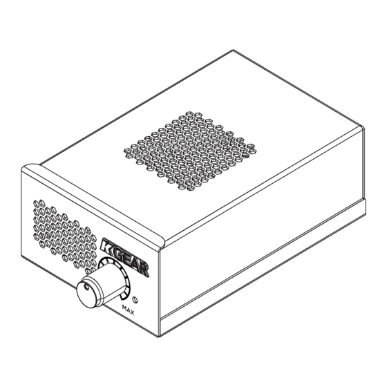 KGEAR GA201 User Manual