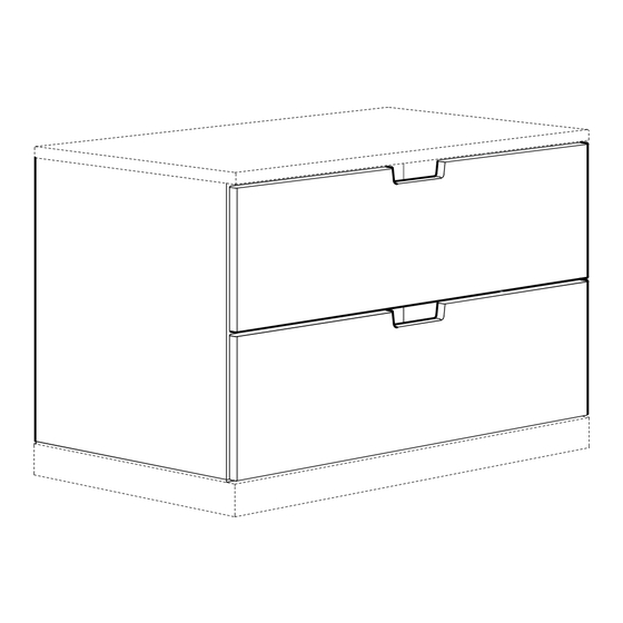 IKEA NORDLI Manual