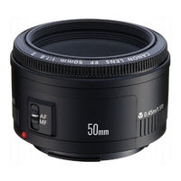 Canon EF 50mm /1.8 II User Manual