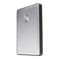 G-Technology G-DRIVE Product Manual
