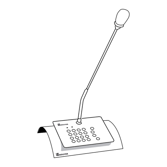 Bouyer GX 3016 Manual