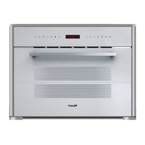 Foster FL F46 VAPORE Instructions For Use Manual