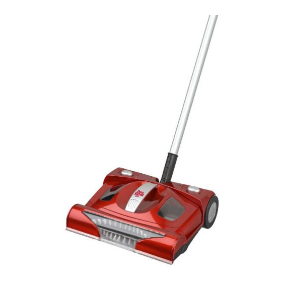 Dirt Devil Sonic sweeper M666 Operating Manual